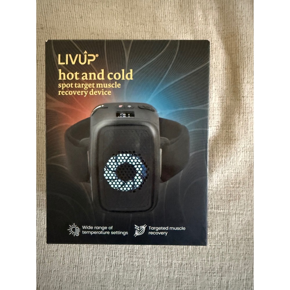 LIVUP Hot & Cold Spot Targeting Muscle Recovery Device w/ Rechargeable Battery